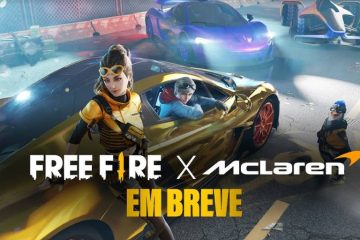 Free Fire Fecha Parceria com a Montadora McLaren