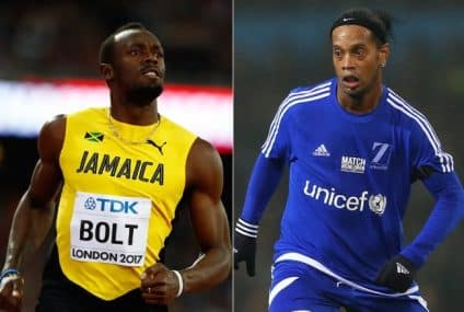 O que Usain Bolt e Ronaldinho Gaúcho tem em comum? Muita coisa, e eu te mostro