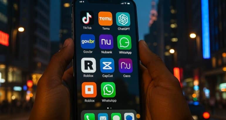 app mais baixados
