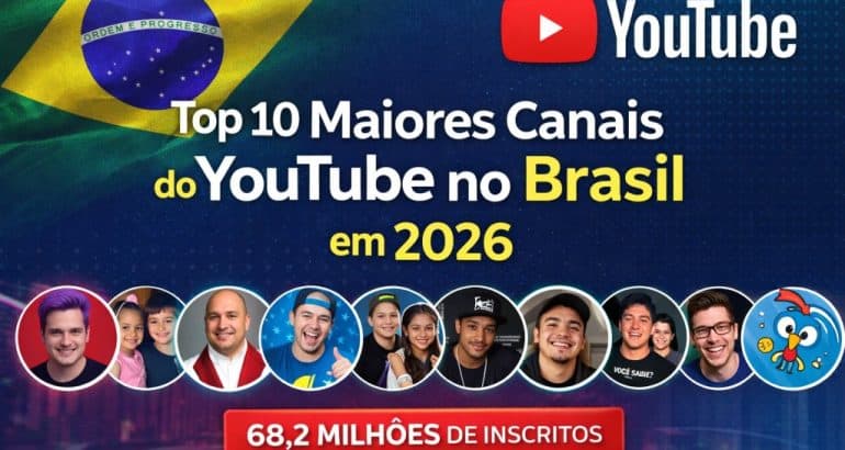 maiores canais do Youtube