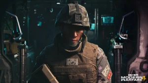 Soldado sul-coreano em cena da campanha de Call of Duty Modern Warfare 4, imagem oficial da Activision