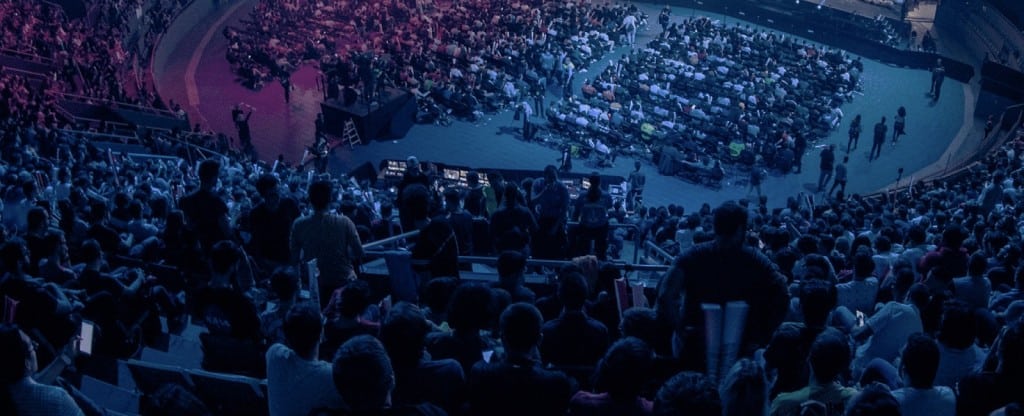 Arena de esports em imagem oficial do LoL Esports para o CBLOL 2026